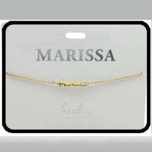 Marissa Name Bracelet